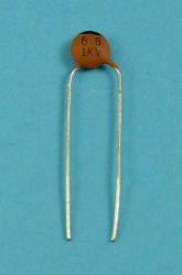 6,8pF/1kV 5mm KOND.CERAM.100SZT