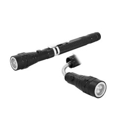 Latarka ręczna TL3LED teleskop. czarna/srebrna/czerwona