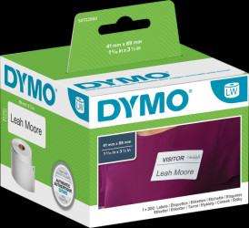 S0722560 DYMO labels for LabelWriter, 41 x 89 mm