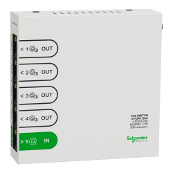 Tak Ethernet Switch 4-portowy , Schneider Electric Bez zarządzania
