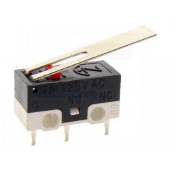 Mikroprzełącznik MSW-22/KW10-L18 z dżwignią 18mm 1A/125V / 7235 rs