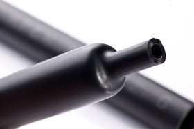 Osłona termokurczliwa średnica przed 40 mm Czarny średnica po skurczeniu 12 mm RS PRO 3:1 dł. 1.2m