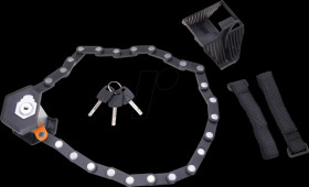 Bicycle - Folding lock, plastic-coated