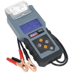 Sealey BT2012 Digital Battery &amp; Alternator Tester with Printer 12V