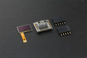 SPI/I2C Monochrome 60x32 0.5" OLED Display