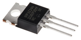 MOSFET P-kanałowy 12 A TO-220AB 55 V Pojedynczy 45 W 175 miliomów