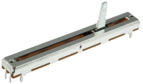 Potencjometr suwakowy 10kΩ typ Suwakowe Bourns 0.25W długość wału 15mm Otwór przezierny