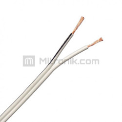 PRZEWÓD SMYp 2x1mm BIAŁY/CZERWONY