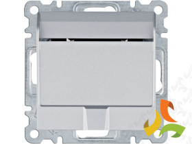 LUMINA Wyłącznik na kartę hotelową srebrny WL0512 HAGER