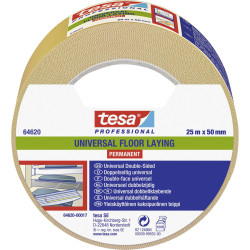 tesa 64620-00017-11 universal permanent gaffer Tape 25m x 50mm white