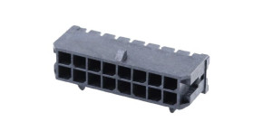 Wtyk PCB 16-pinowe raster: 3.0mm 2-rzędowe Molex Przewlekany 8.5A 600 V