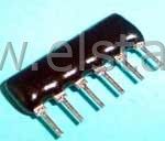 Drabinka rezystancyjna 3x1,5 K 2% 0,25W