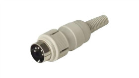 Wtyk Gniazdowy Z Śrubą Blokującą Żeńskie Proste 5-Pinowe Mas 5100 S