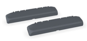 Hinge, ABS, (L x W x H) 16.4 x 125 x 24.5 mm, graphite gray, for B 1413../B 1813../B 2213.., 96330204