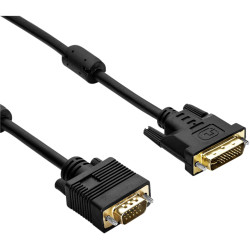 Akyga AK-AV-02 Akyga cable Black 1.8 m DVI monitor and audio visual cable
