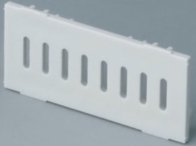 Partition wall, PC, light gray, B6607191