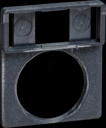 ZBZ32 Sign holder for 22 mm diameter, without label, 30 x 40 mm