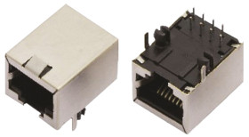 Złącze RJ45 Żeński Złącze RJ45 MH Connectors, 90°, 8P8C-żyłowe