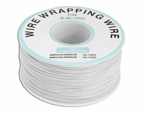 PRZEWÓD TYPU KYNAR 0,24 BIAŁY 10 METRÓW