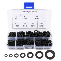 Zestaw Uszczelek 350szt Uniwersalne Podkładki Gumowe