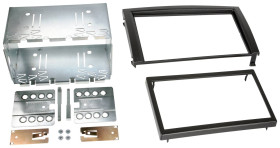 2-DIN RB Skoda Fabia 2004 - 2007 czarny