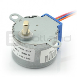 Silnik krokowy z przekładnią 28BYJ28-03 12V/0,06A/0,04Nm