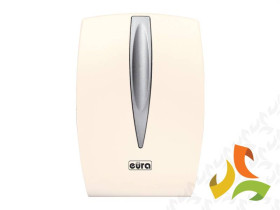Gong drzwiowy "EURA" DB-40G7 dzwonek dwutonowy 230V kremowy G71A340 EURA-TECH