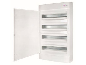 Rozdzielnica natynkowa 72 modułowa 4x18M drzwi pełne IP40 ECT 4x18PO-s 001100321 ETI