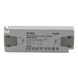 Zasilacz slim LED 12V DC / 20W ZNS-20-12