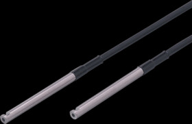 E20714, Through-beam sensor, Sensing head diameterinfrared light, Lens type standard, (28 x 21)...(