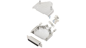 Osłona tylna D-Sub 25 -pinowe Cynk Encitech Connectors DB