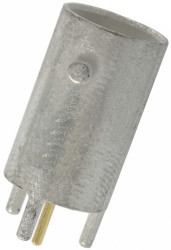 Złącze koncentryczne Montaż na płytce drukowanej Żeński 50Ω typ złącza Złącze BNC Przepust