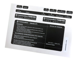 1084S black edition sticker set