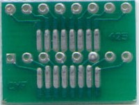 UMSMD425 Płytka - uniwersalna SO8...16 na DIP8...16 [raster z 1.27 na 2.54mm] RoHS