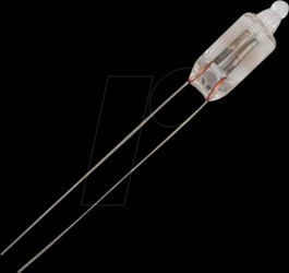 11095900 WE 6x16, 65 - 95 V, 10K hrs, clear red neon glass - NE-2H