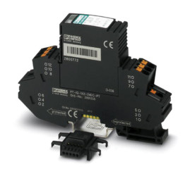 Urządzenie ochrony przeciwprzepięciowej 21 V AC, 30 V DC na szynę DIN Phoenix Contact Moduł zabezpieczenia z