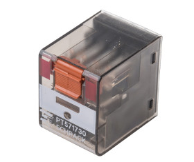 Przekaźnik mocy 230V ac 4PDT TE Connectivity, montaż PCB 19465Ω Otwór przezierny