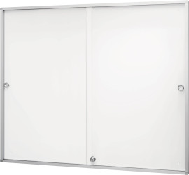 Gablota de luxe z drzwiami przesuwnymi do użytku wewnątrz, 3 x 4 A4