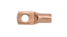 Końcówka Oczkowa Rurowa 35/M8 Miedź Niecynowana Kn35/8