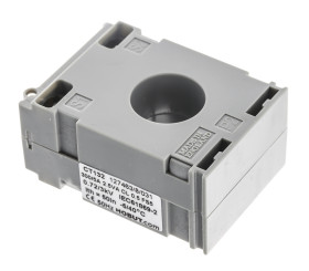 Przekładnik prądowy prąd wej 300A HOBUT prad wyj 5 A otwór 21mm na szynę DIN