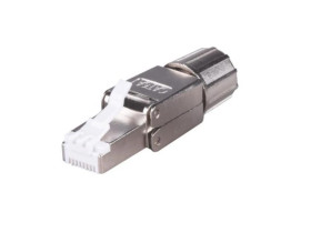 Wtyk RJ45 STP kat.6A PoE+ beznarzędziowy zakręcany WireArte WT119