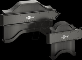 61668 Contour gauge 300 x 130/185 x 130 mm with clamping lever, pack o