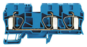 Blok zacisków przelotowych Weidmuller poziomy: Pojedynczy 16 → 6AWGZacisk Z raster: 10.1mm 57A 800 V
