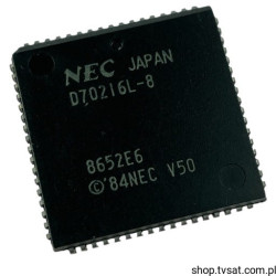UPD70216L-8 MCU V50 16/8. 16-Bit PLCC68 SMD-PLCC68 NEC