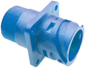 Złącze wielostykowe przemysłowe 1-pinowe, panelowe Gniazdo ITT Cannon