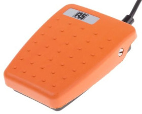 Przełącznik nożny IPX7 Uniwersalny Chwilowy Tworzywo termoplastyczne, SP-CO 1,75 A 24V 24V