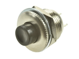 VS5409-B przycisk chwilony okrągły czarny OFF-(ON)