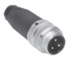 Złącze wielostykowe przemysłowe 5-pinowe Montaż na kablu Gniazdo Turck