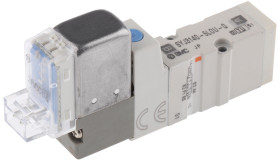 Zawór elektromagnetyczny ze zdalnym sterowaniem SMC 5/2 24V dc 5/2 portowy