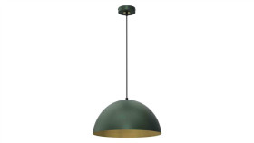 Lampa Wisząca Beta Green/Gold 1Xe27 35Cm Mlp8286 Milagro